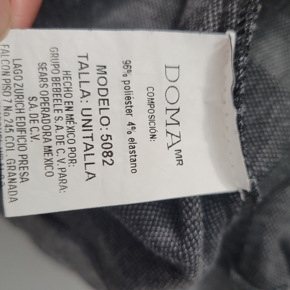 Doma Gray Windowpane Mockneck Poncho Cape - Picture 10 of 10